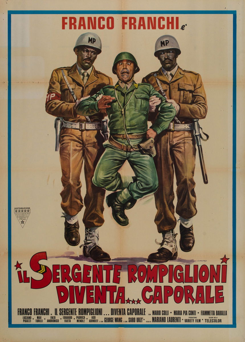 Il sergente Rompiglioni diventa... caporale - Manifesto 1