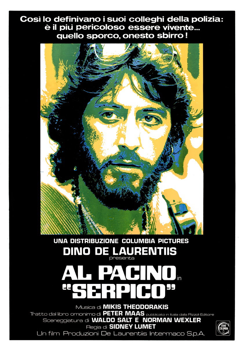 Manifesto 2 per il film Serpico (1973)