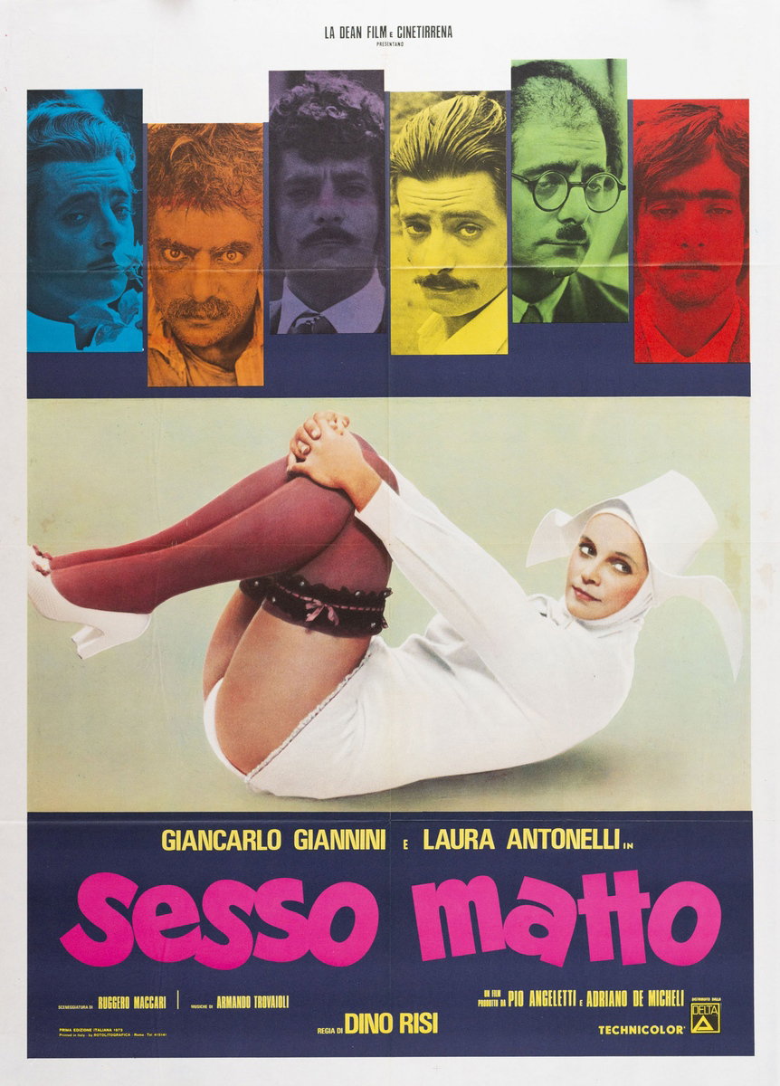 Manifesto 3 per il film Sessomatto (1973)