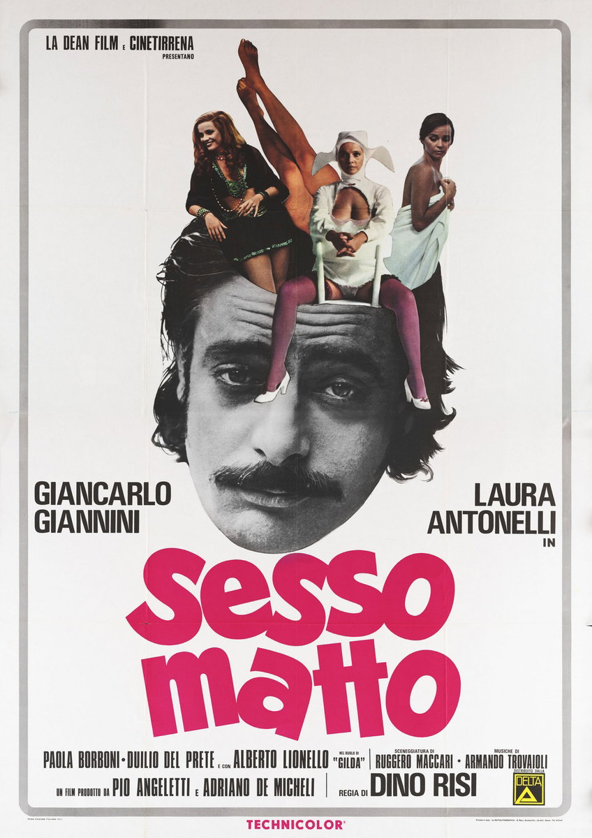 Manifesto 4 per il film Sessomatto (1973)