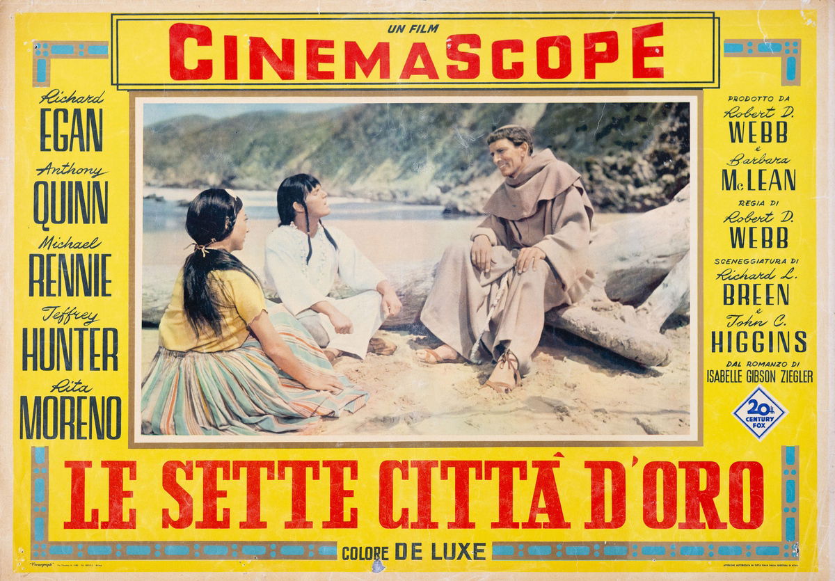 Le sette città d'oro - Fotobusta 1