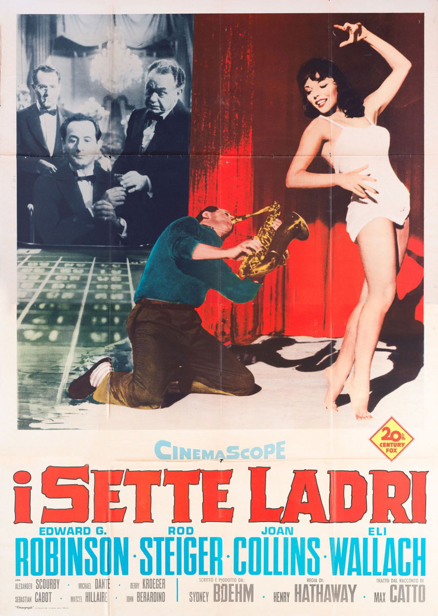 I sette ladri - Manifesto 1