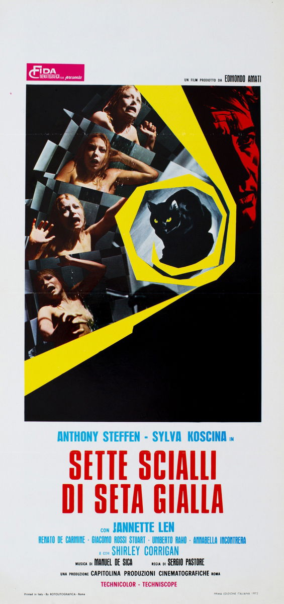 The Crimes of the Black Cat - Lobby Card 1