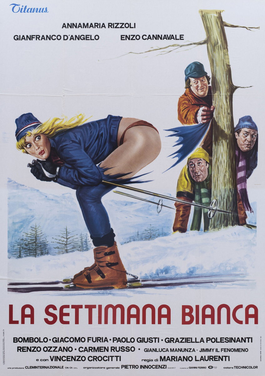 Manifesto 2 per il film La settimana bianca (1980)
