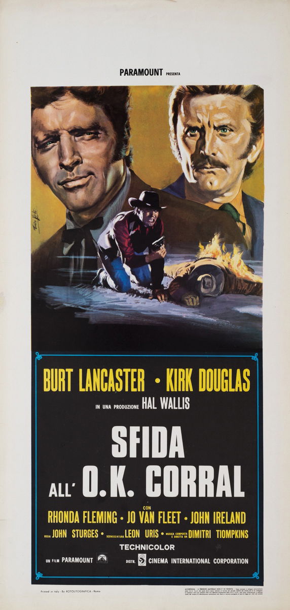 Gunfight at the O.K. Corral - Lobby Card 1