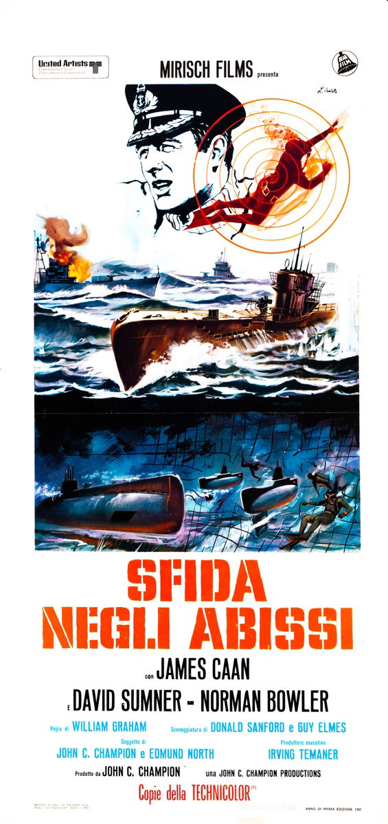 Submarine X-1 - Lobby Card 1