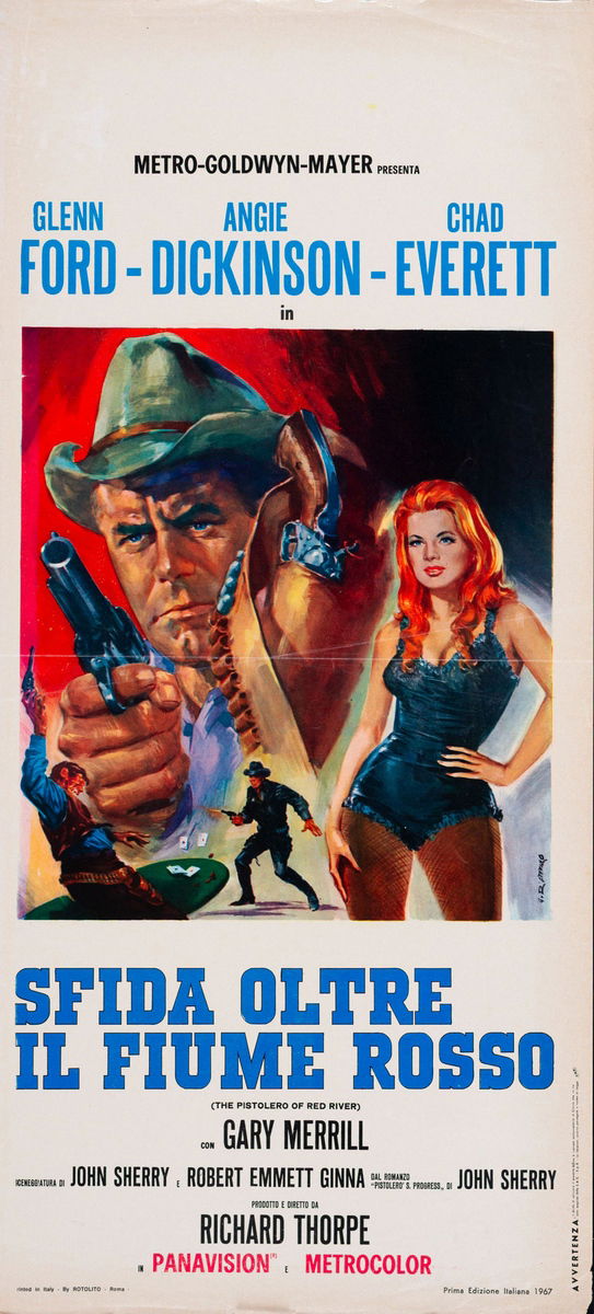 Sfida oltre il Fiume Rosso - Locandina 1