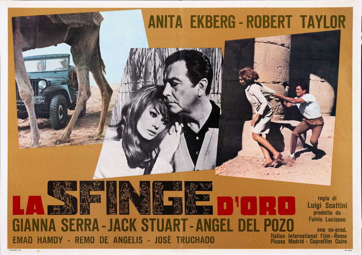 The Glass Sphinx - Fotobusta 1