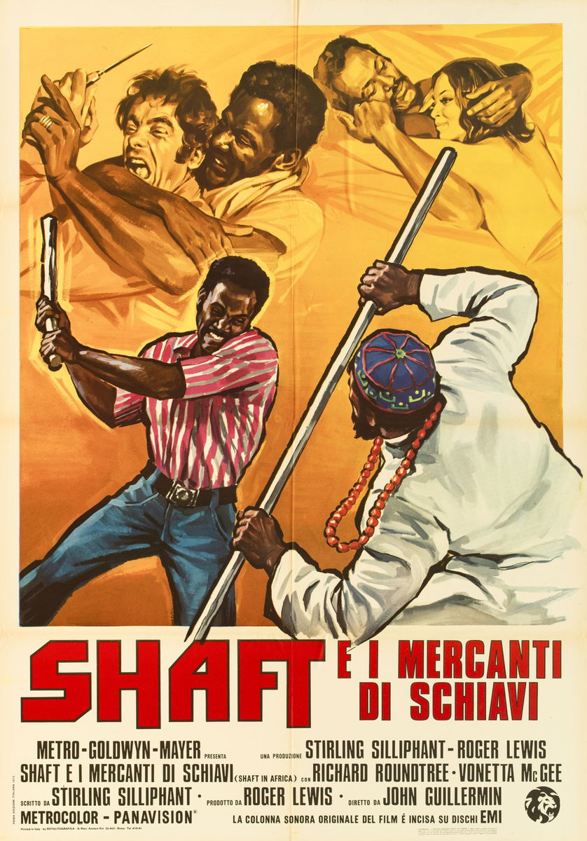 Shaft e i mercanti di schiavi - Manifesto 1