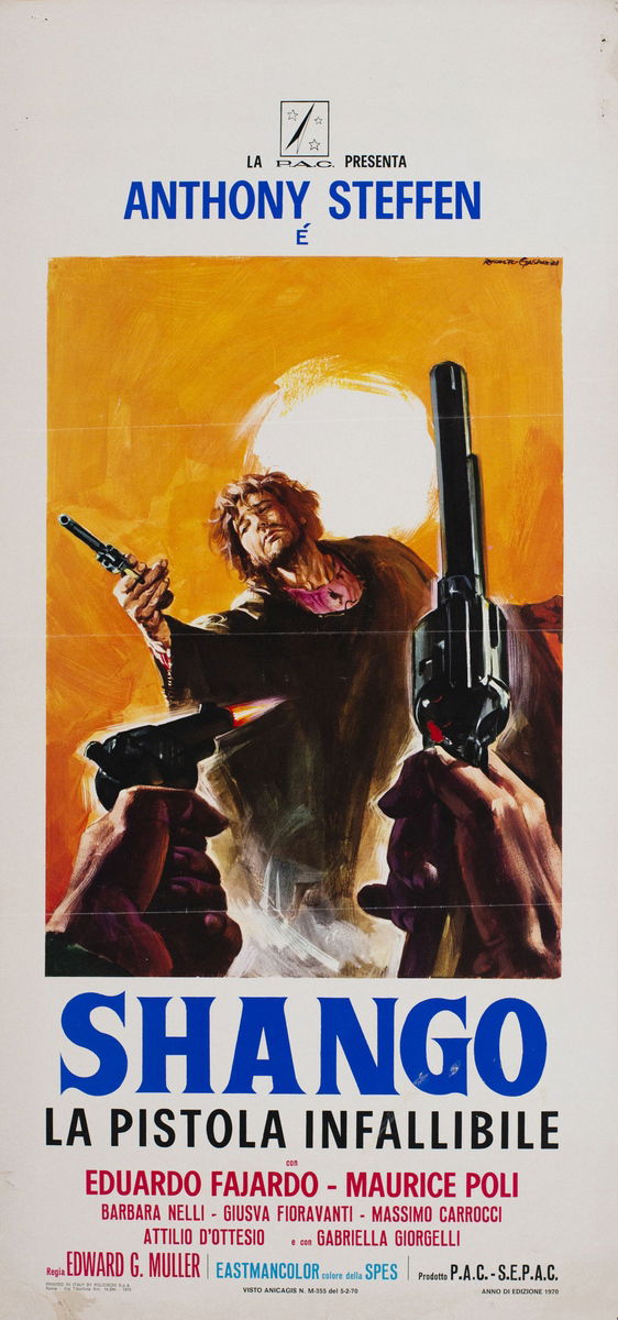 Shango - La pistola infallibile - Lobby Card 1