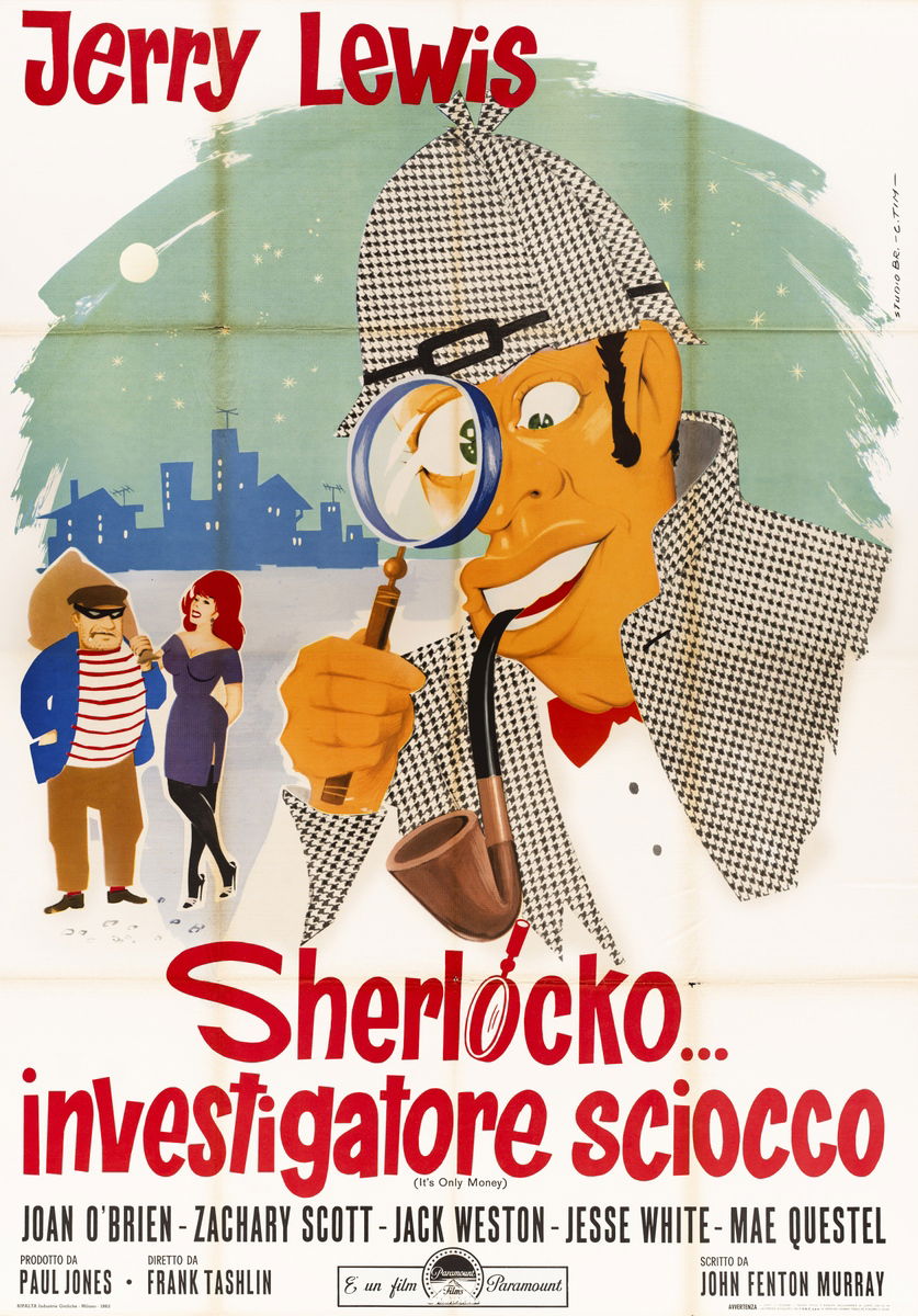 Sherlocko... investigatore sciocco - Manifesto 1