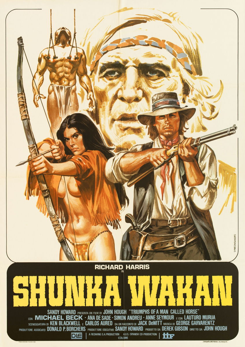 Shunka Wakan - Il trionfo di un uomo chiamato Cavallo - Manifesto 1