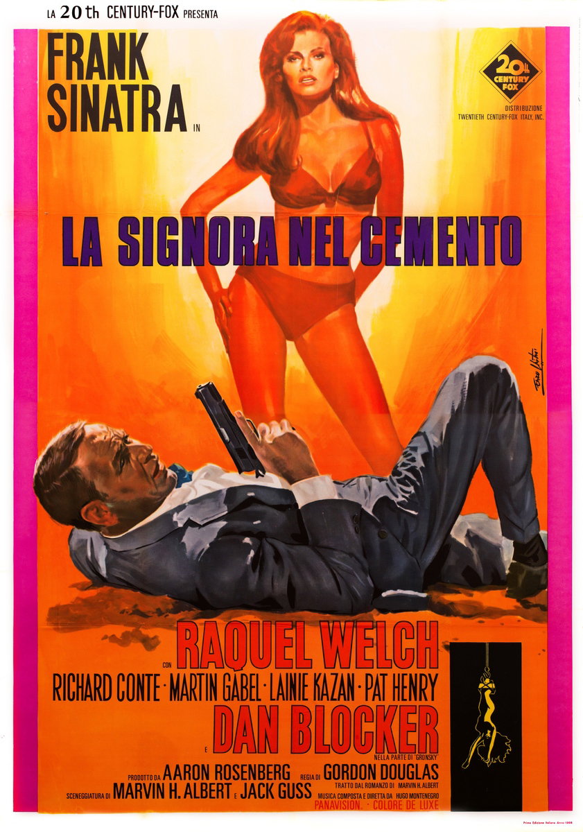 La signora nel cemento - Manifesto 2