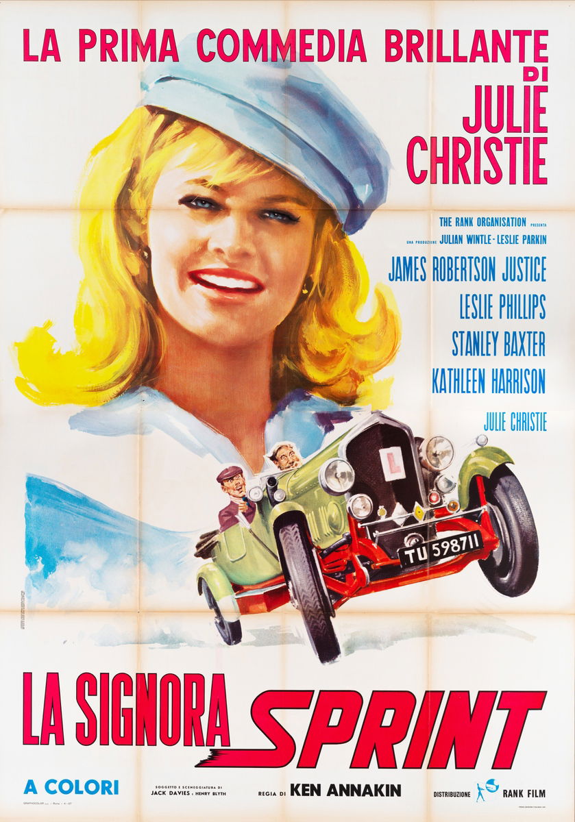 The Fast Lady - Poster 1