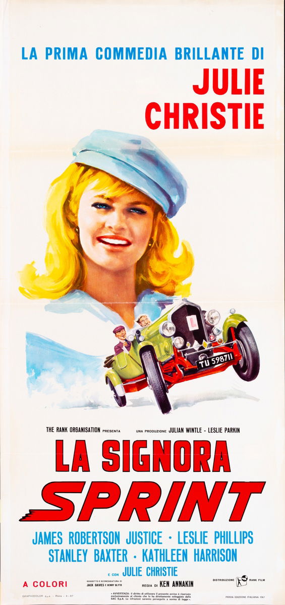 La signora sprint - Locandina 1