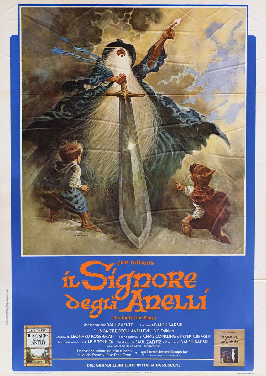 Il Signore degli Anelli - Manifesto 1