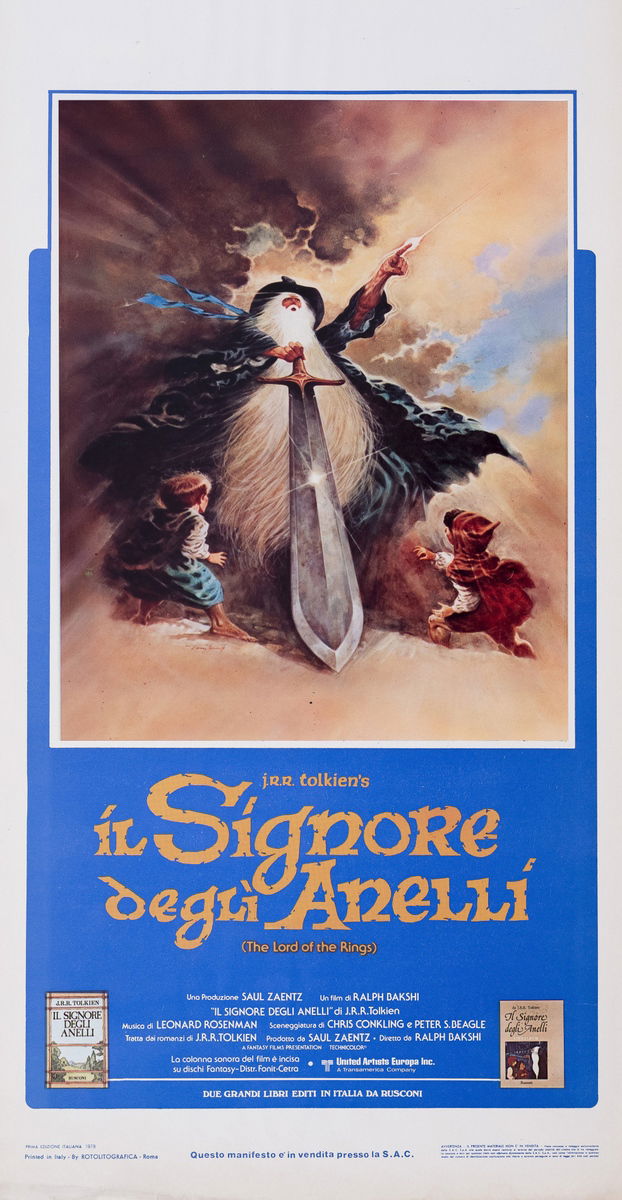 Il Signore degli Anelli - Locandina 1
