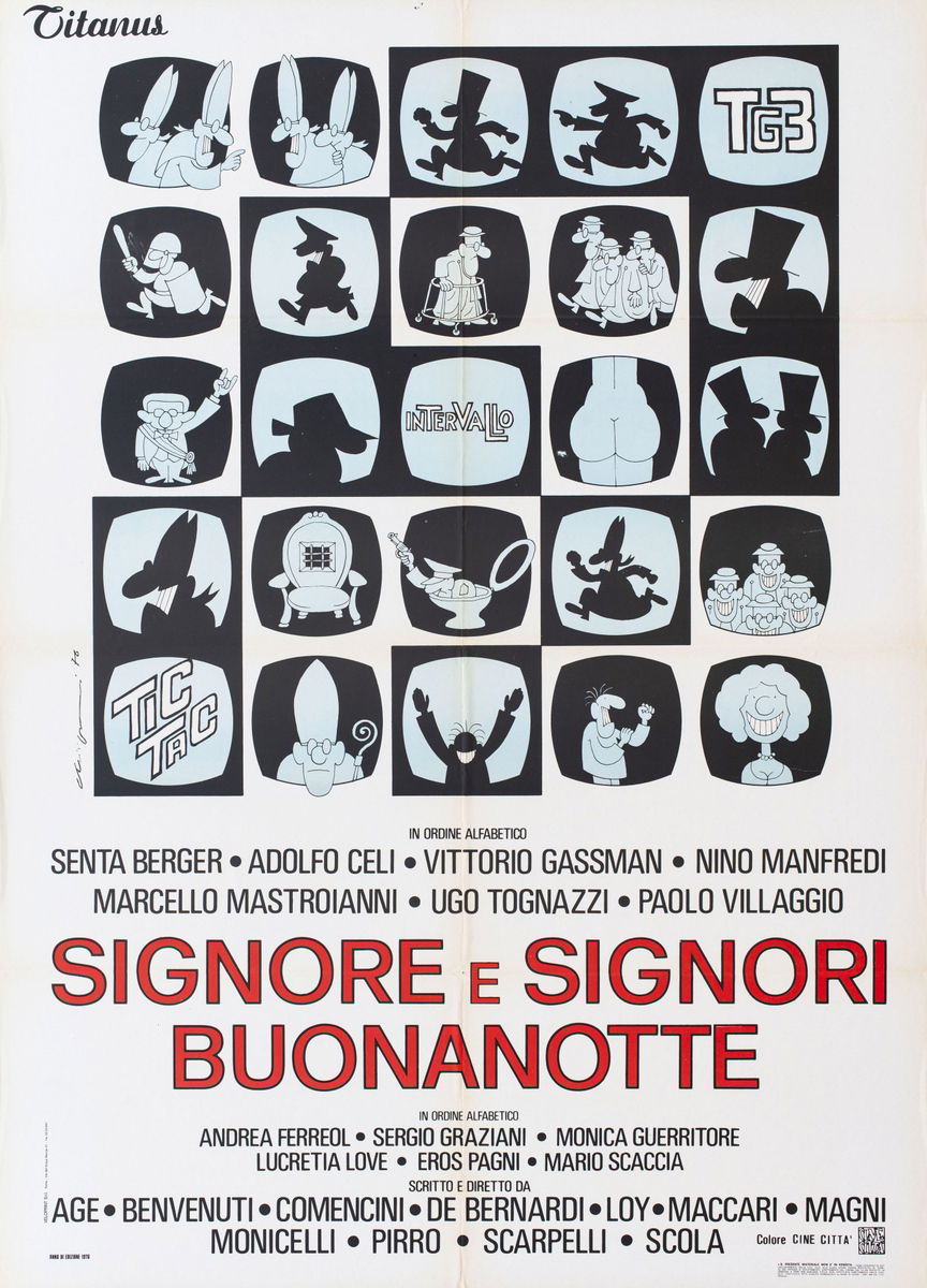 Signore e signori, buonanotte - Manifesto 1