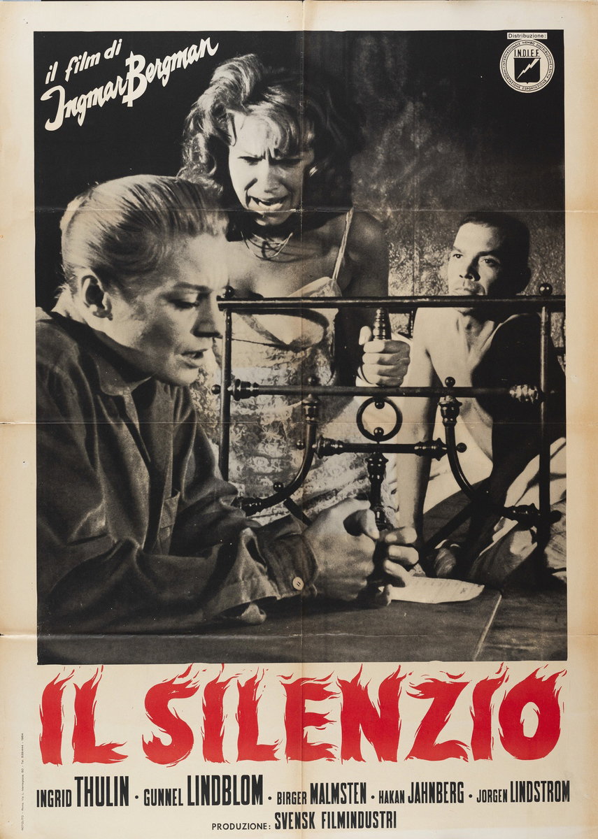 Manifesto 2 per il film Il silenzio (1963)