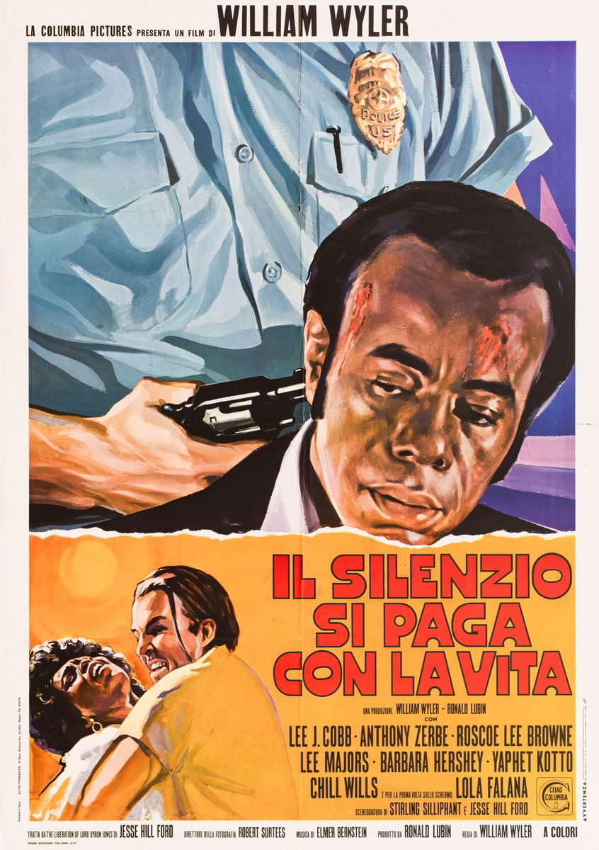 Il silenzio si paga con la vita - Manifesto 1