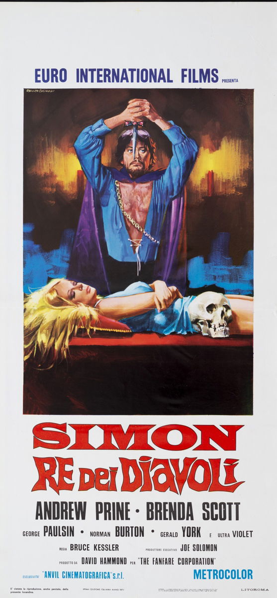 Simon, King of the Witches - Lobby Card 1