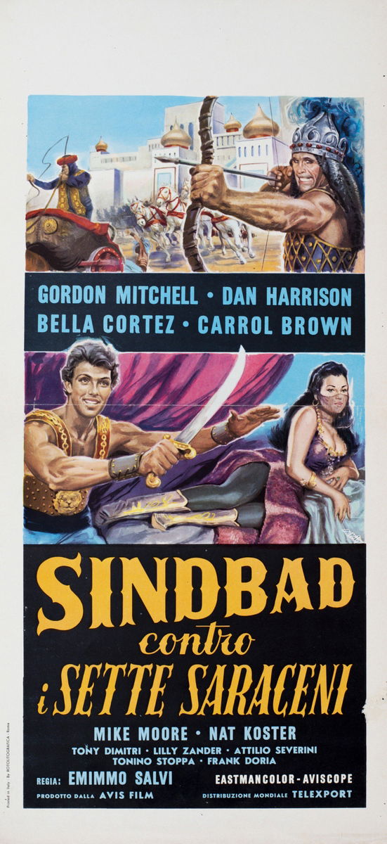 Ali Baba and the Seven Saracens - Lobby Card 1