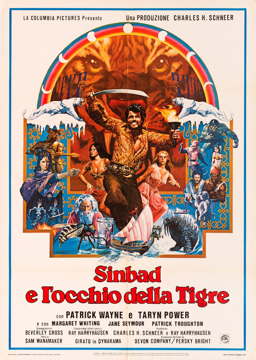 Sinbad e l'occhio della tigre - Manifesto 2