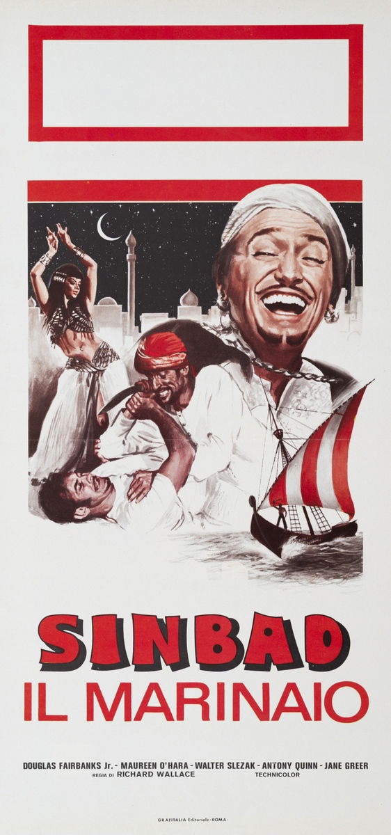 Sinbad the Sailor - Lobby Card 1
