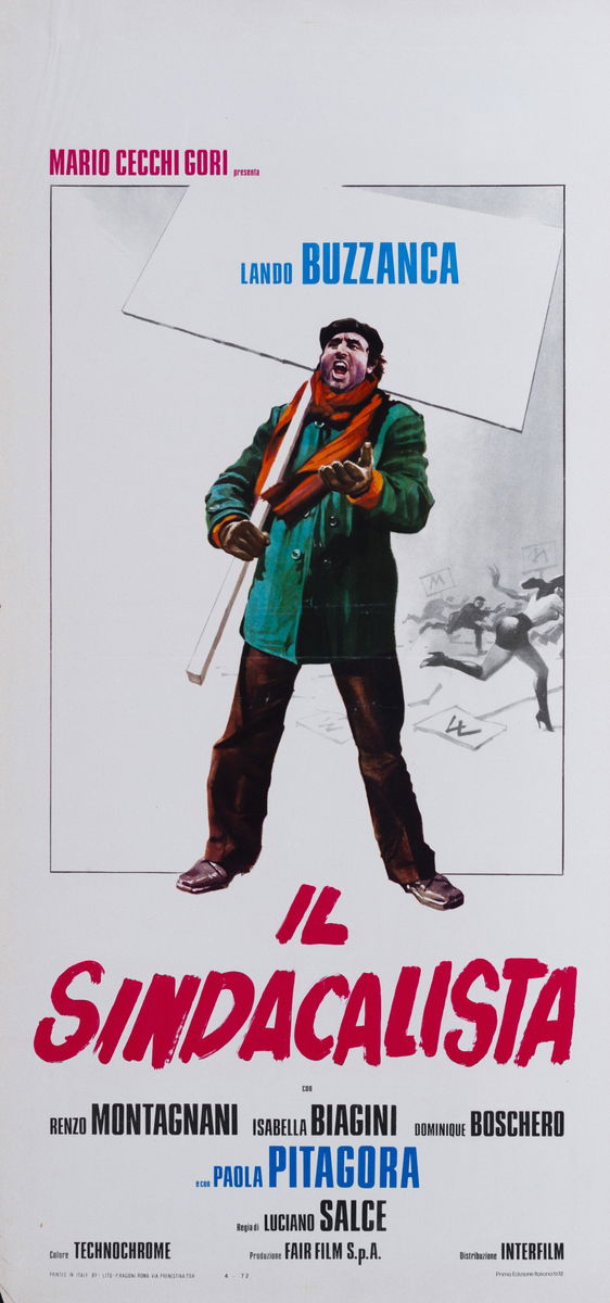 Il sindacalista - Locandina 1