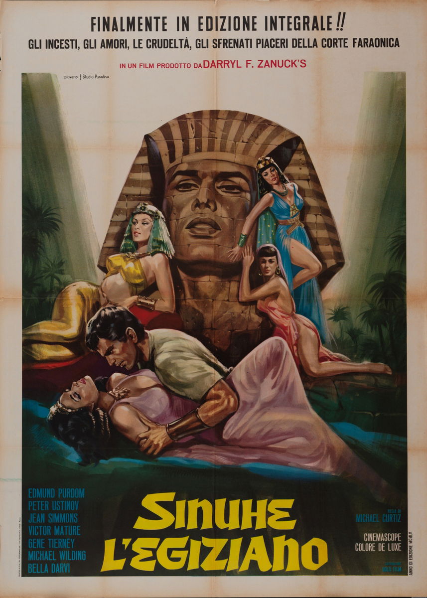 Sinuhe l'egiziano - Manifesto 1