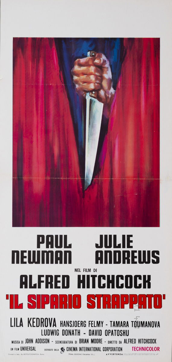 Il sipario strappato - Locandina 1