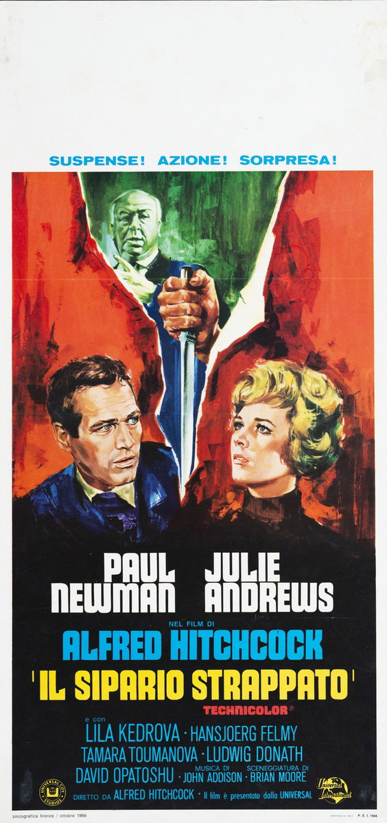 Locandina 2 per il film Il sipario strappato (1966)