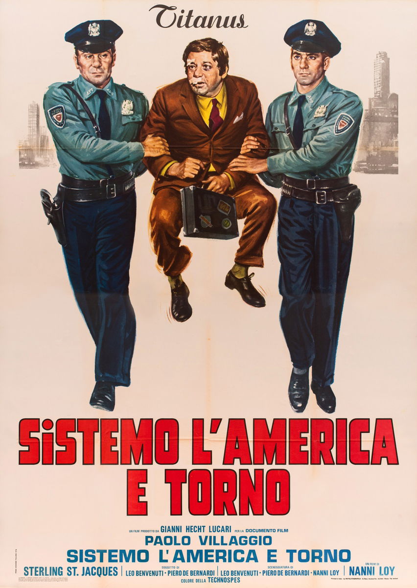 Sistemo l'America e torno - Manifesto 2