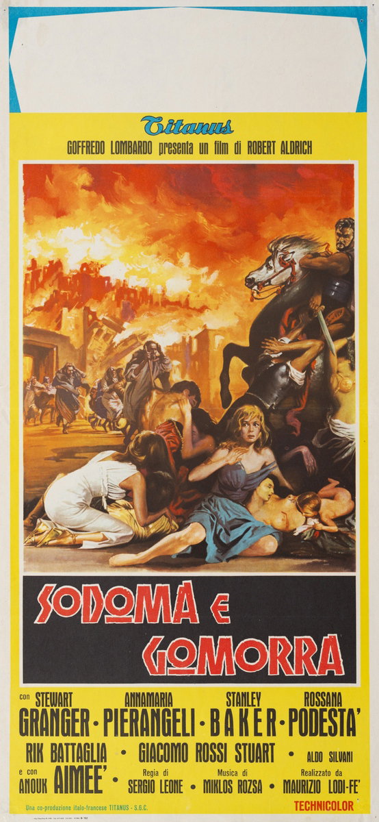 Locandina 2 per il film Sodoma e Gomorra (1962)