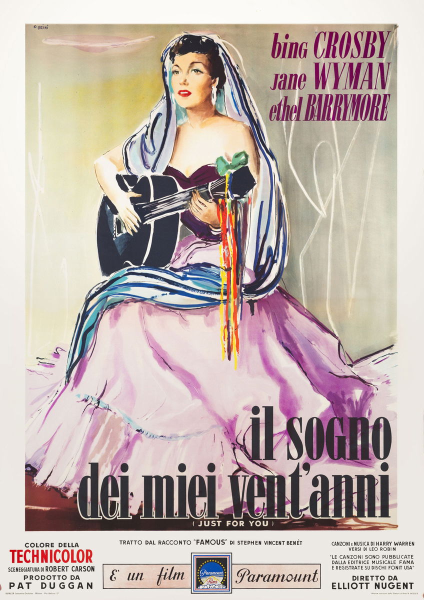 Il sogno dei miei vent'anni - Manifesto 1