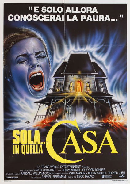 Sola... in quella casa