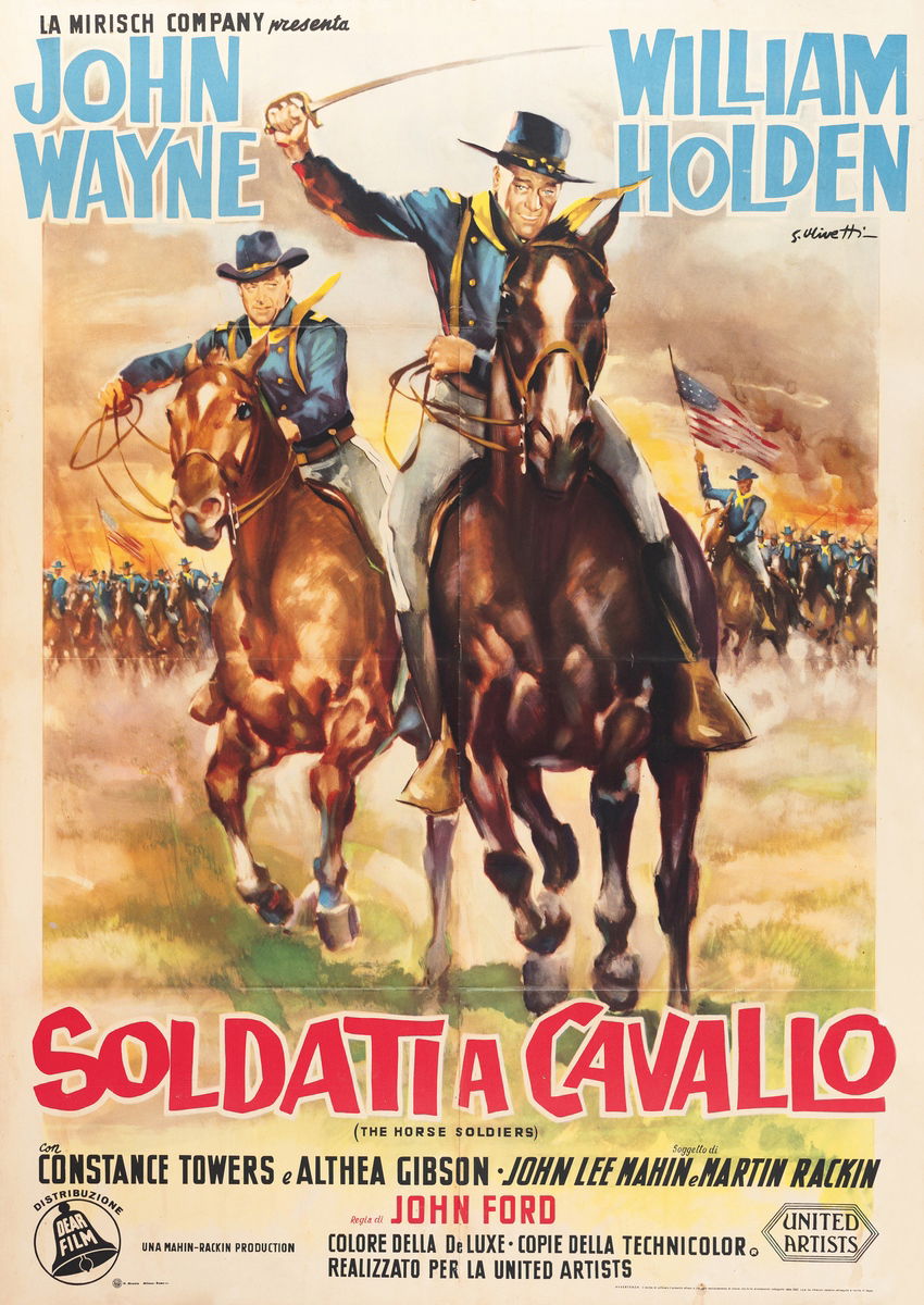 Soldati a cavallo - Manifesto 1