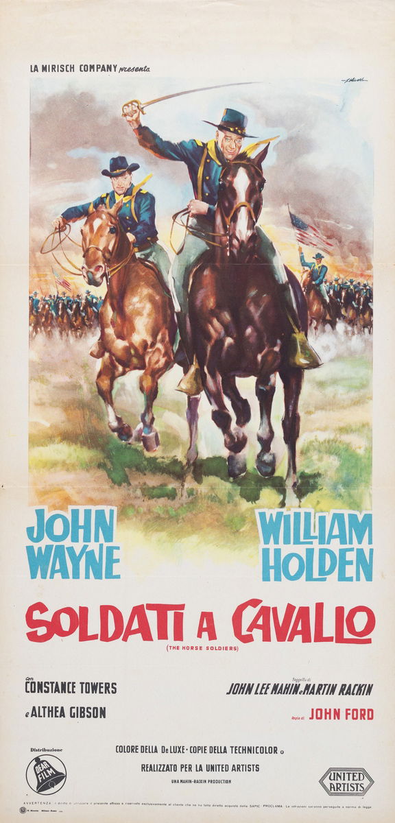 The Horse Soldiers - Lobby Card 1