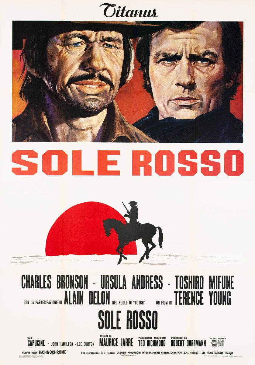 Manifesto 2 per il film Sole rosso (1971)