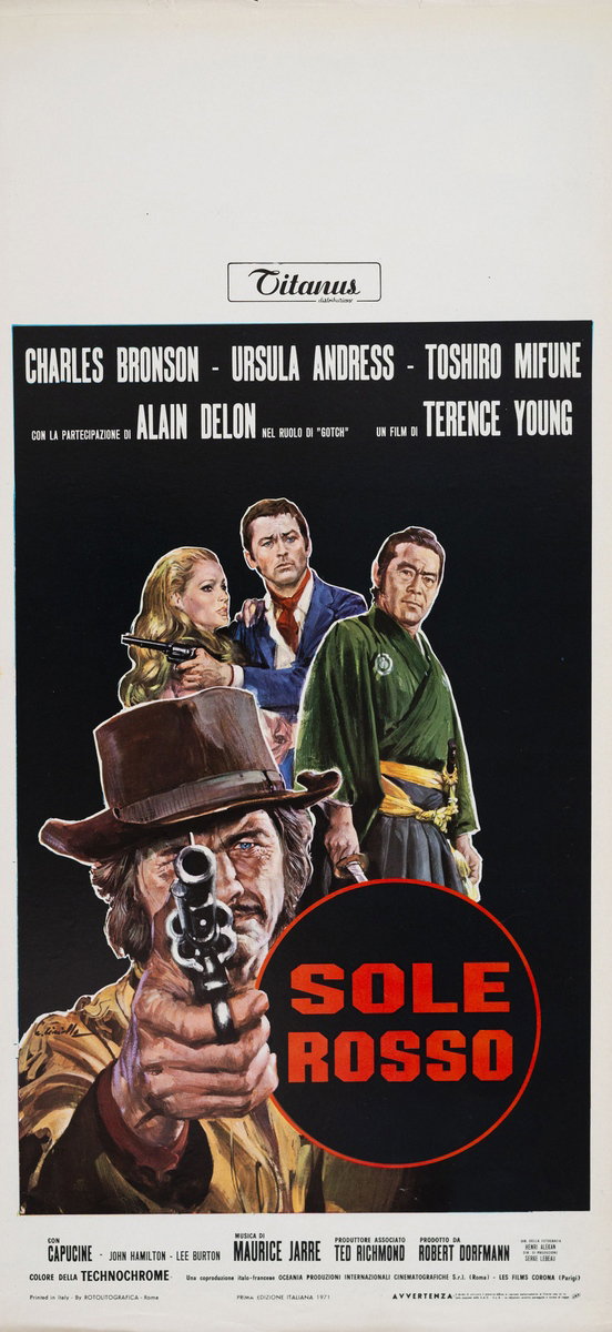 Locandina 2 per il film Sole rosso (1971)
