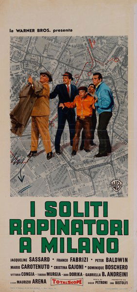 I soliti rapinatori a Milano