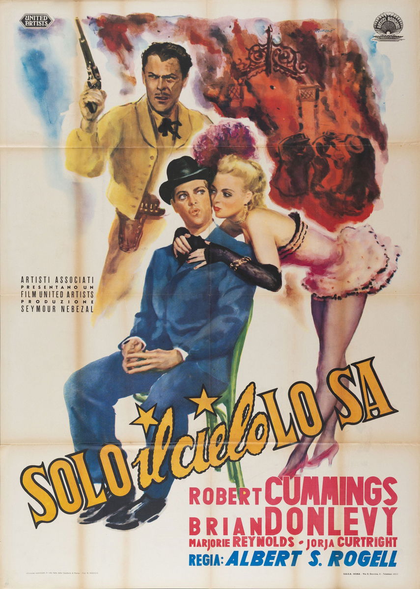 Solo il cielo lo sa - Manifesto 1