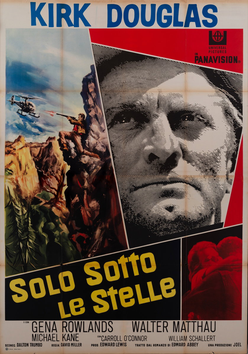 Poster 2 for the film Lonely are the Brave (1962)