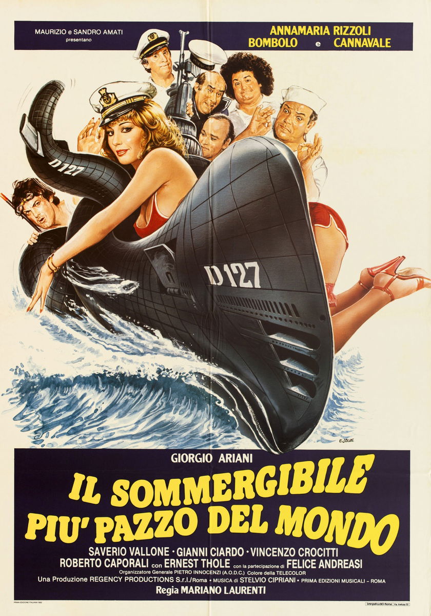 Il sommergibile più pazzo del mondo - Manifesto 1