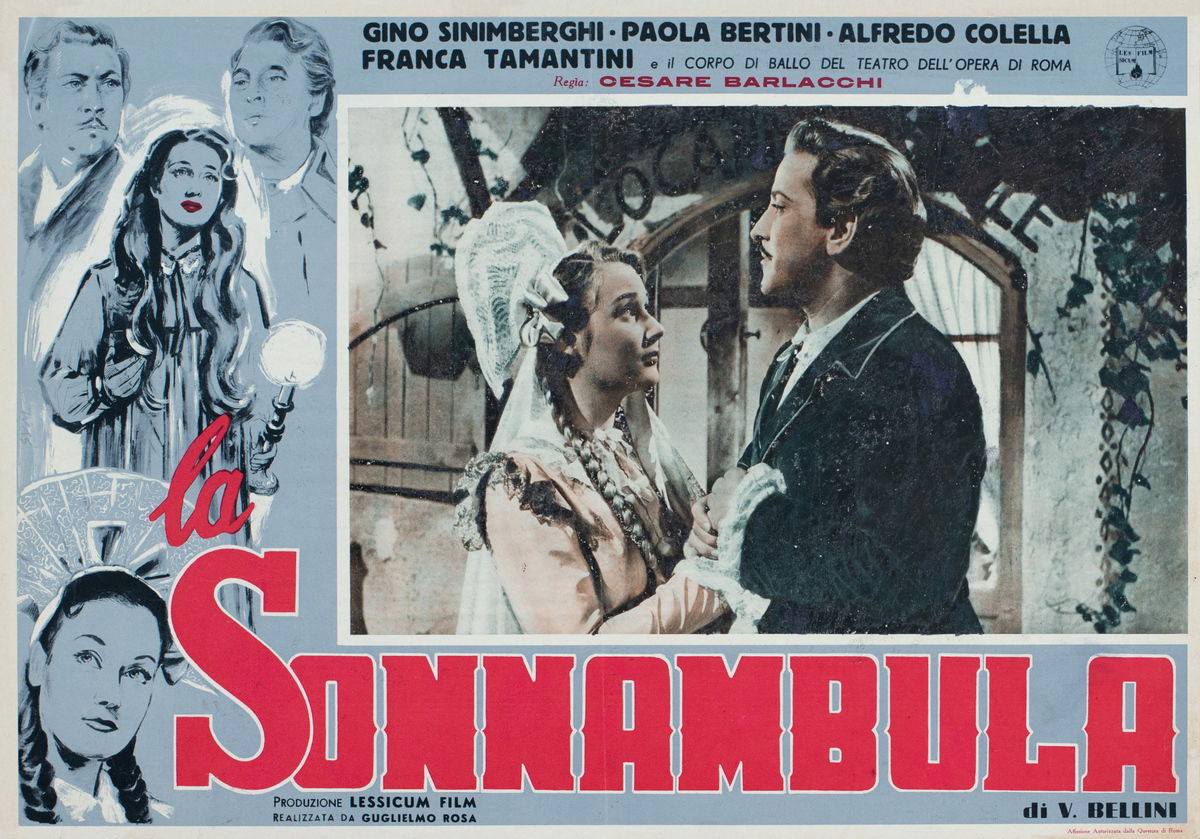 La sonnambula - Fotobusta 1