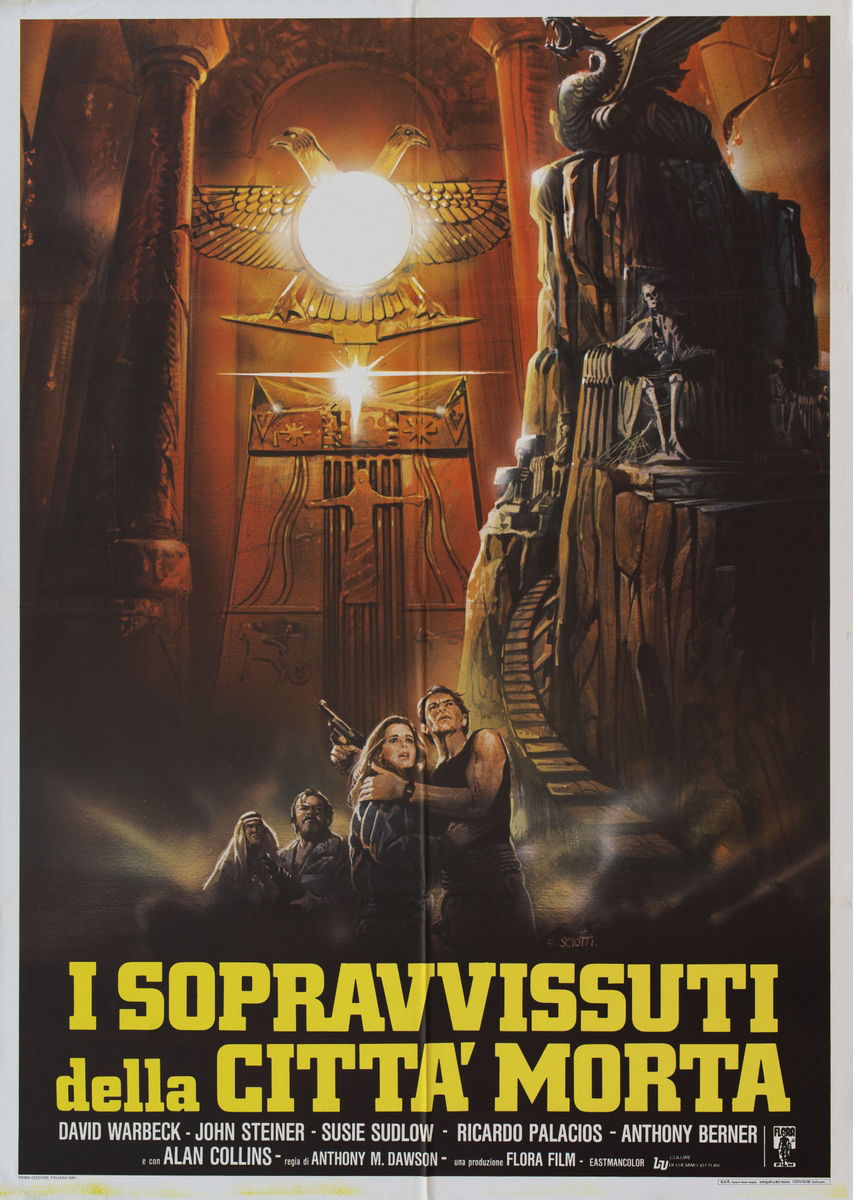 I sopravvissuti della città morta - Manifesto 1