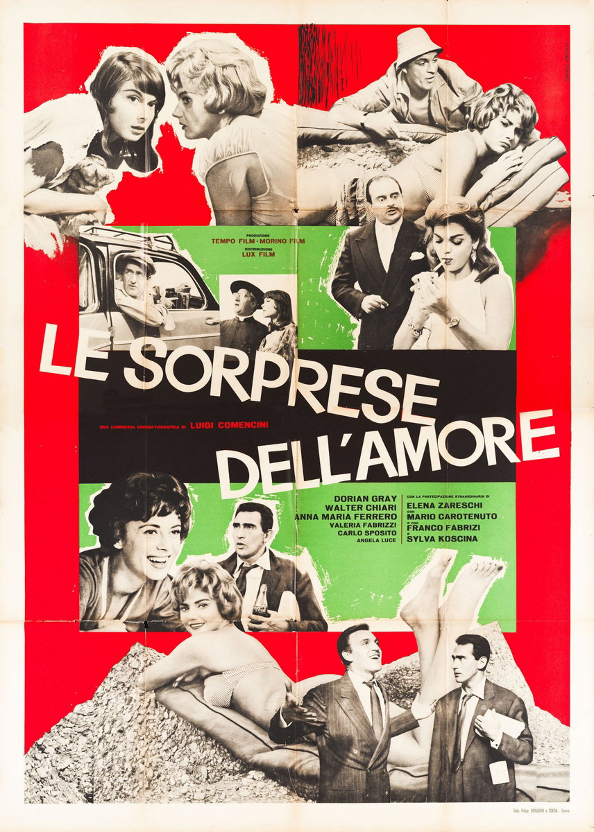 Poster 2 for the film The Surprises of Love (1959)