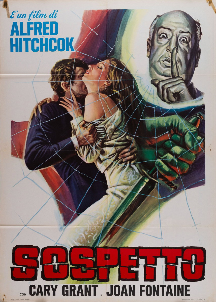 Manifesto 3 per il film Il sospetto (1941)