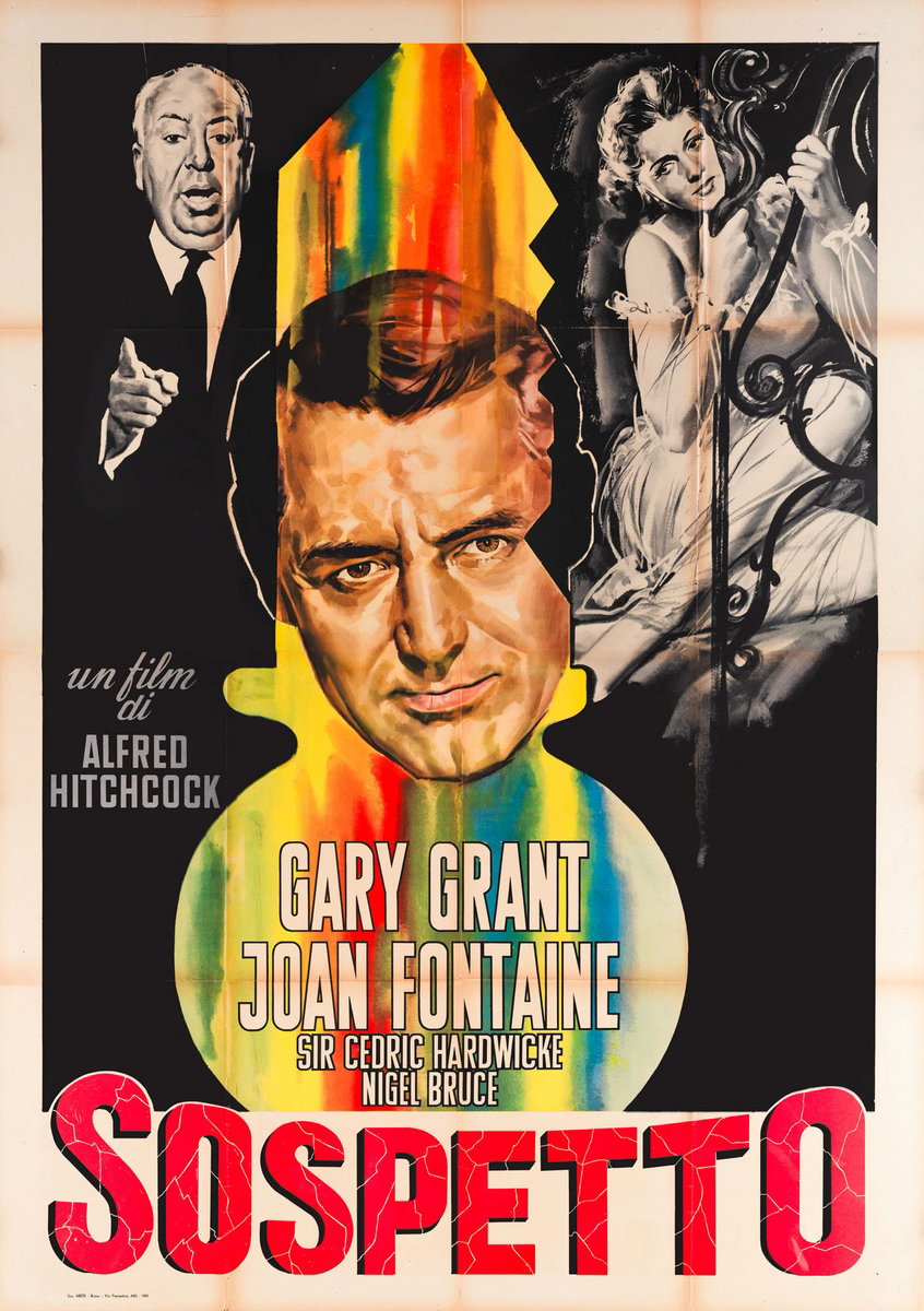 Manifesto 4 per il film Il sospetto (1941)