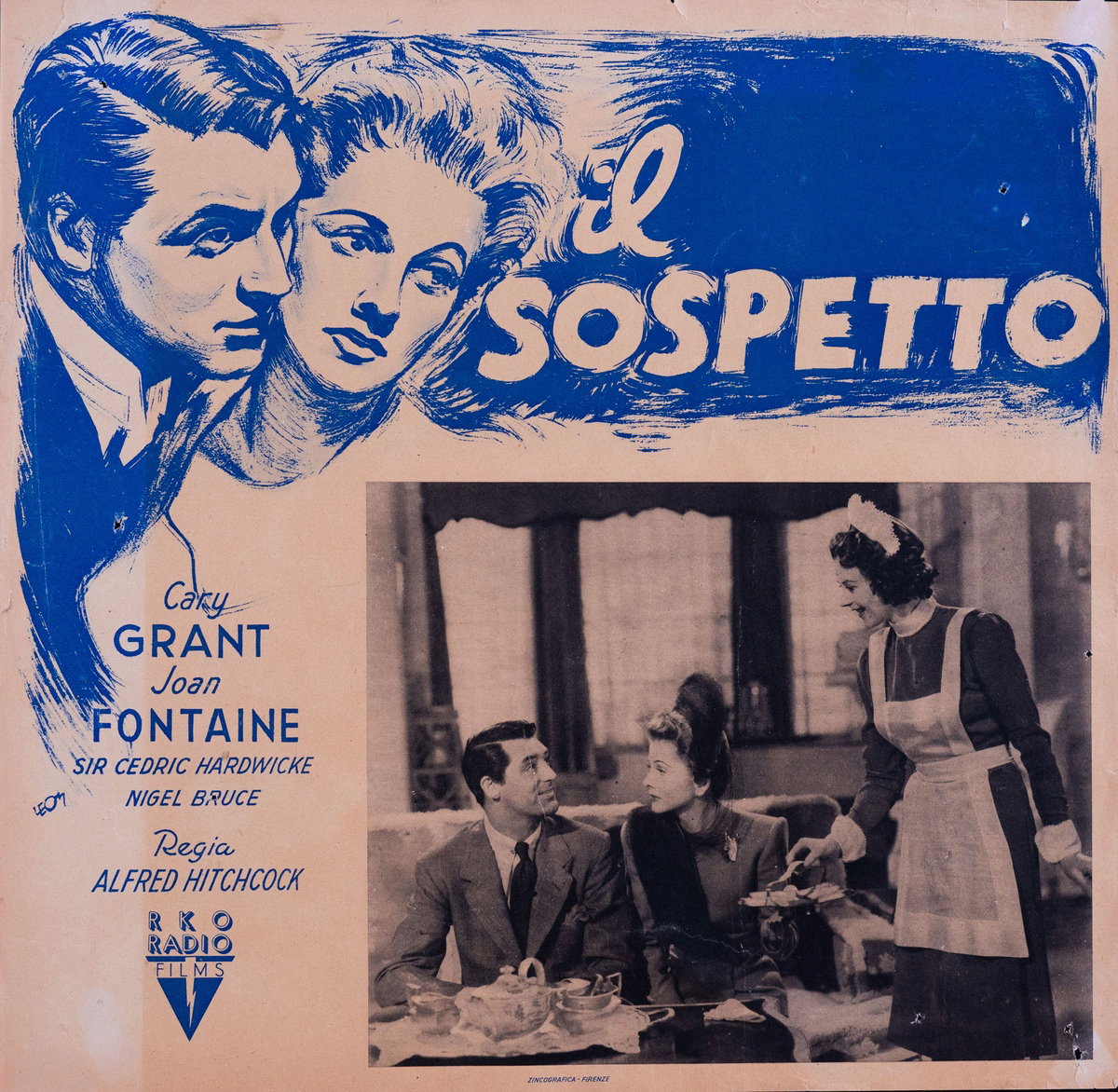 Fotobusta 3 per il film Il sospetto (1941)